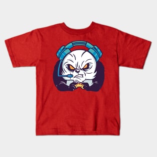 Panda bear player gift Kids T-Shirt